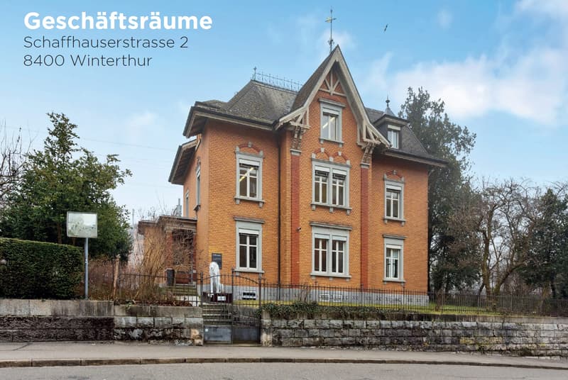 11 m² Büro zur Miete - Stadtvilla, zentral in Winterthur (1)