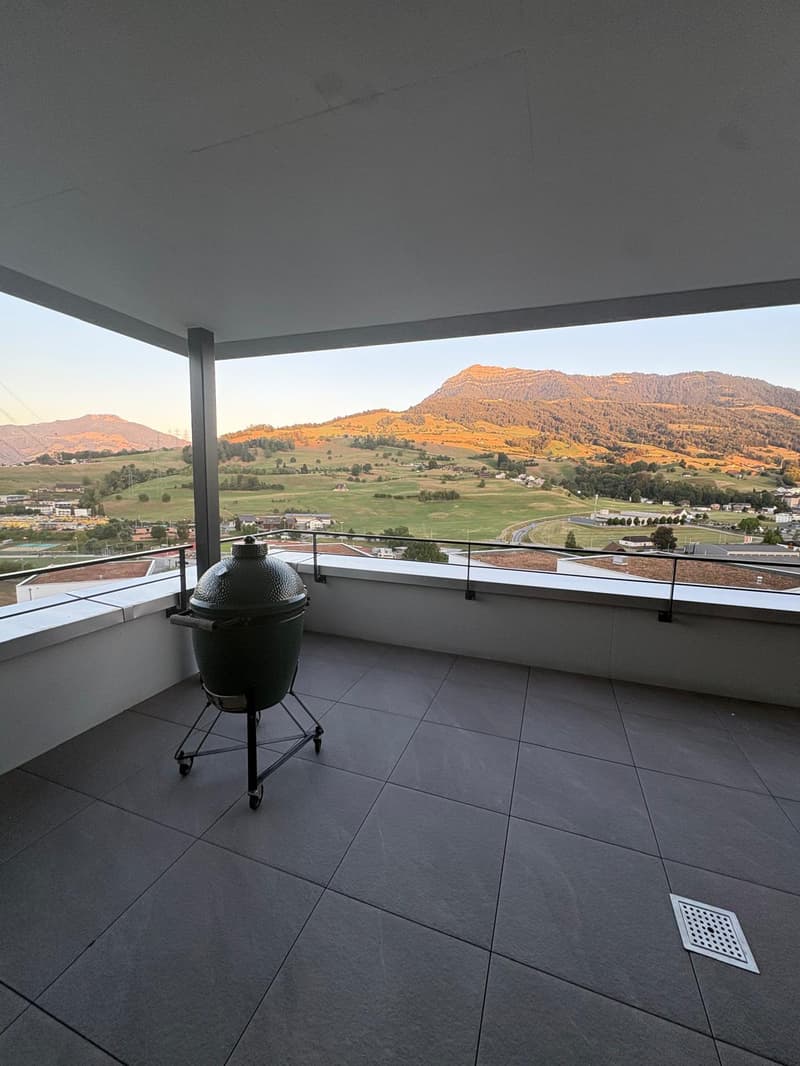 Grillieren mit Ausblick