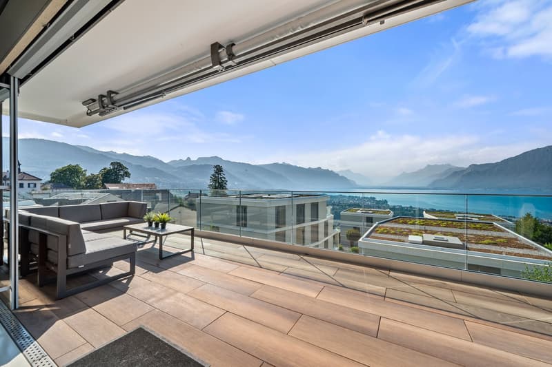 Duplex-attique d'exception avec vue panoramique sur le Léman (3)