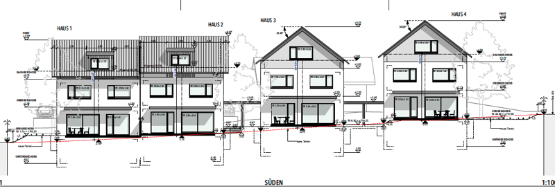 Bauland in Niedermuhlern – Grundstück 1'300 m² für 4 x EFH (9)