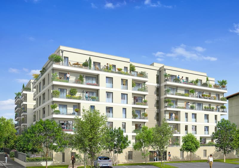 Appartement 3 pièces neuf avec terrasse à proximité du Léman express (2)