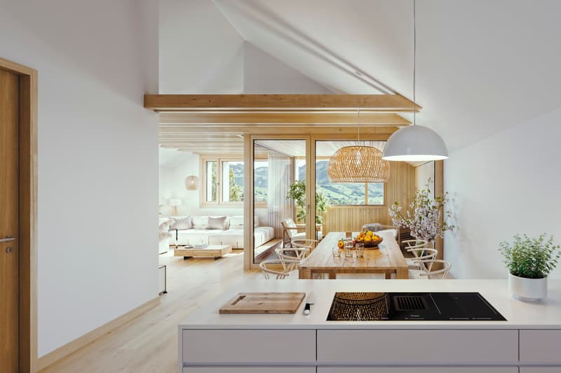 Berglick inklusive: 3.5-Zimmer-Dachwohnung in Appenzell (2)