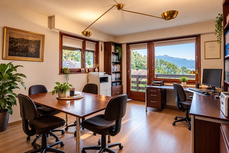 Belle villa mitoyenne de 6.5 pièces avec vue imprenable à Belmont-sur-Lausanne (9)