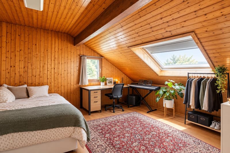 Belle villa mitoyenne de 6.5 pièces avec vue imprenable à Belmont-sur-Lausanne (12)