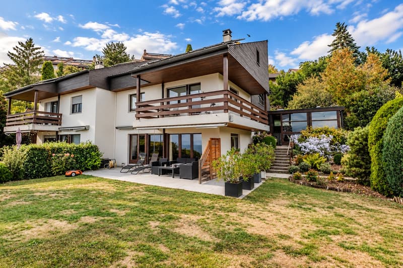 Belle villa mitoyenne de 6.5 pièces avec vue imprenable à Belmont-sur-Lausanne (5)