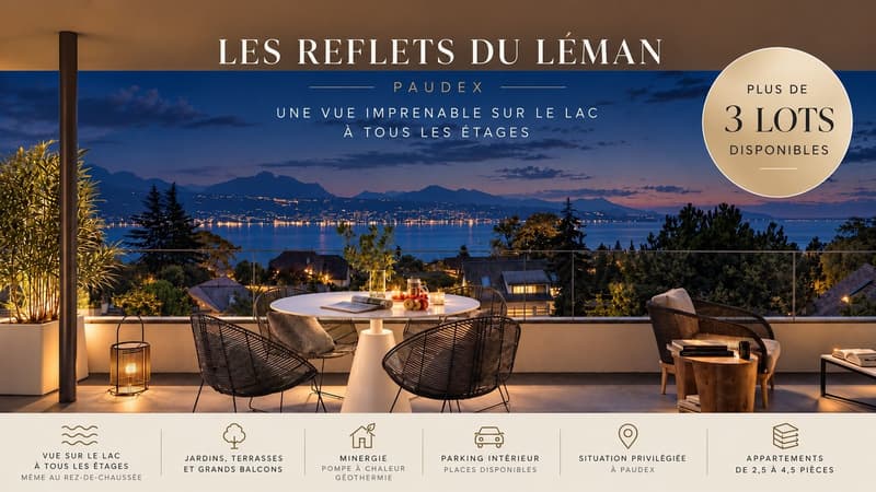 Nouvelle promotion à Paudex avec vue imprenable sur le lac (1)