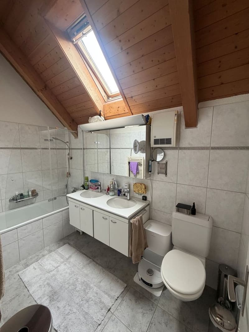 Aussergewöhnliche Dach-Maisonettewohnung im idyllischen Römerhof (5)