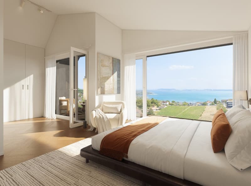 Villa neuve de 4,5 pièces avec jardin et vue lac à Hauterive (6)