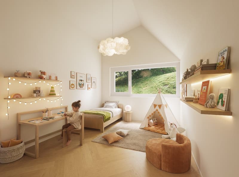 Villa neuve de 4,5 pièces avec jardin et vue lac à Hauterive (8)