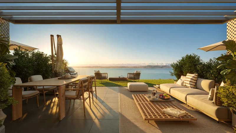 Villa neuve de 4,5 pièces avec jardin et vue lac à Hauterive (3)