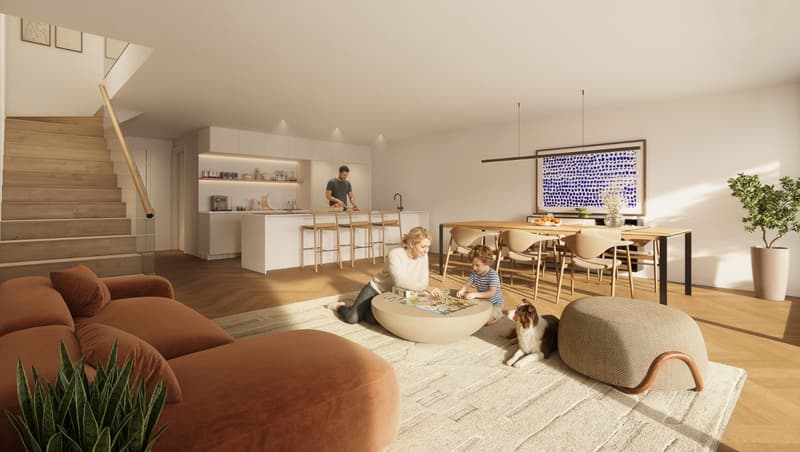 Villa neuve de 4,5 pièces avec jardin et vue lac à Hauterive (5)
