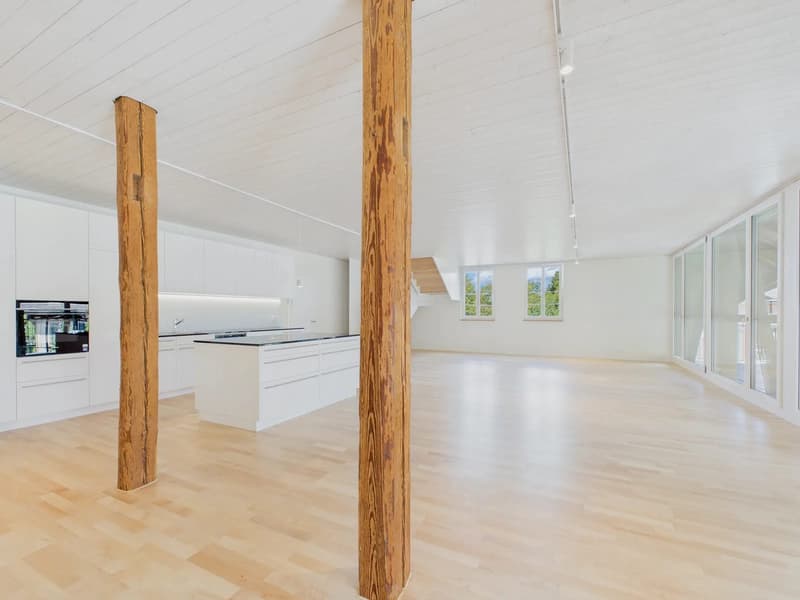 2-Zimmer-Maisonette mit Balkon und Seesicht in Thalwil mieten (3)