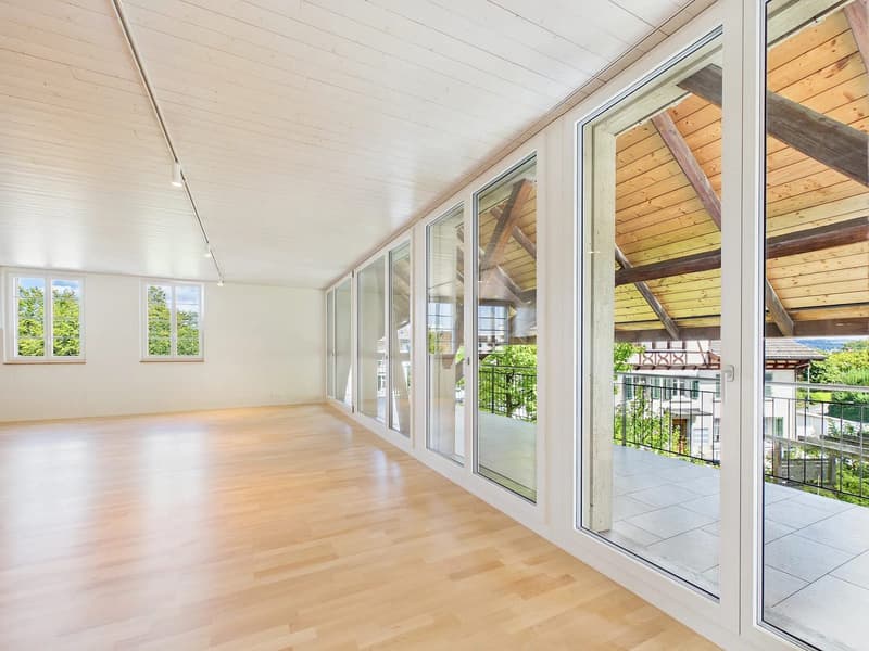 2-Zimmer-Maisonette mit Balkon und Seesicht in Thalwil mieten (12)