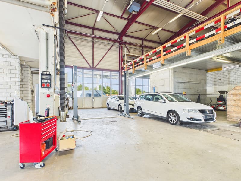 Halle mit 4 Räumen (ca. 350 m²) - ideal als Garage/Werkstatt in Rafz (1)