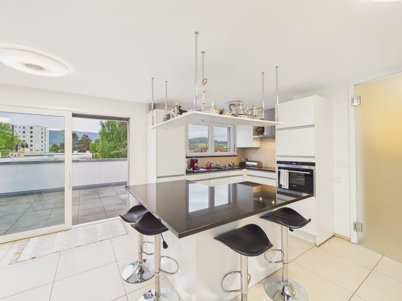 Moderne Penthouse-Wohnung mit Panorama-Terrasse in Delémont (1)