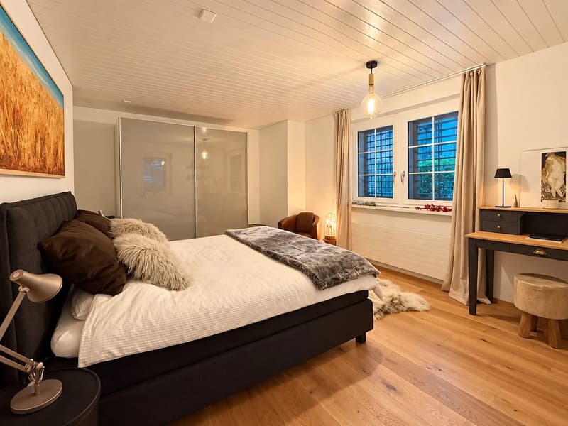 Hochwertige möblierte 2.5-Zimmer-Gartenwohnung an der Beckenhofstrasse in Zürich (10)