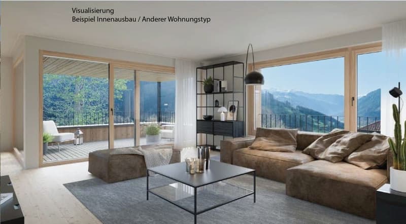 NEUBAU 3½-Zimmer-Neubauwohnung mit Garten im Projekt PRADA, Seewis (3)