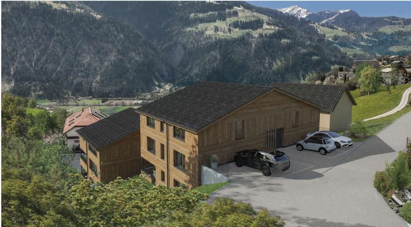 NEUBAU 3½-Zimmer-Neubauwohnung mit Garten im Projekt PRADA, Seewis (5)
