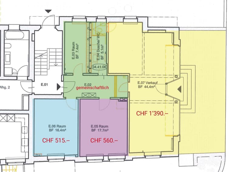 Gewerberaum an zentraler Lage zu vermieten - 16.5m² (3)