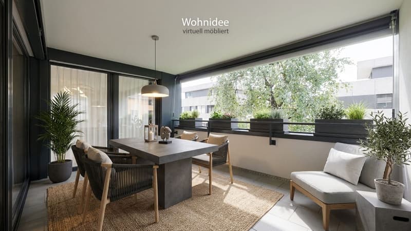 Helle 4.5-Zimmer-Wohnung mit Loggia in Mels kaufen (3)