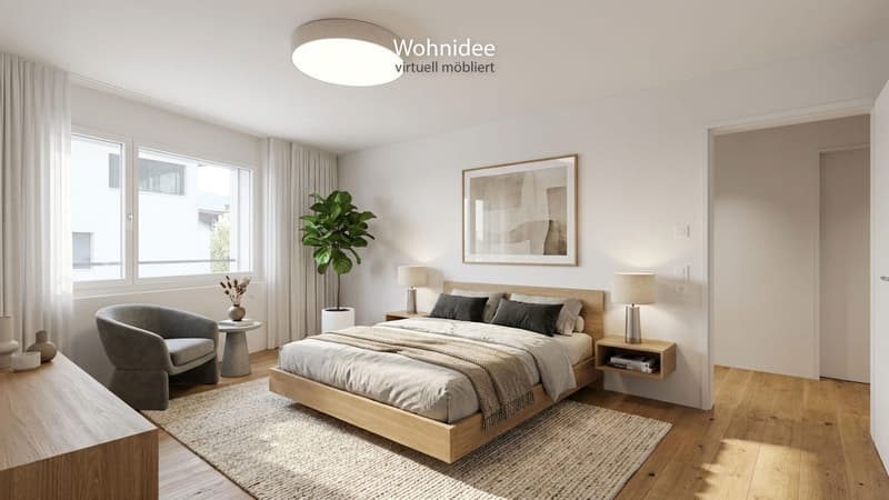 Helle 4.5-Zimmer-Wohnung mit Loggia in Mels kaufen (4)