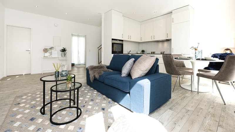 Schöne Maisonette-Wohnung mit Blick ins Grüne (1)