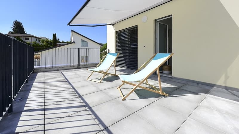 Schöne Maisonette-Wohnung mit Blick ins Grüne (11)