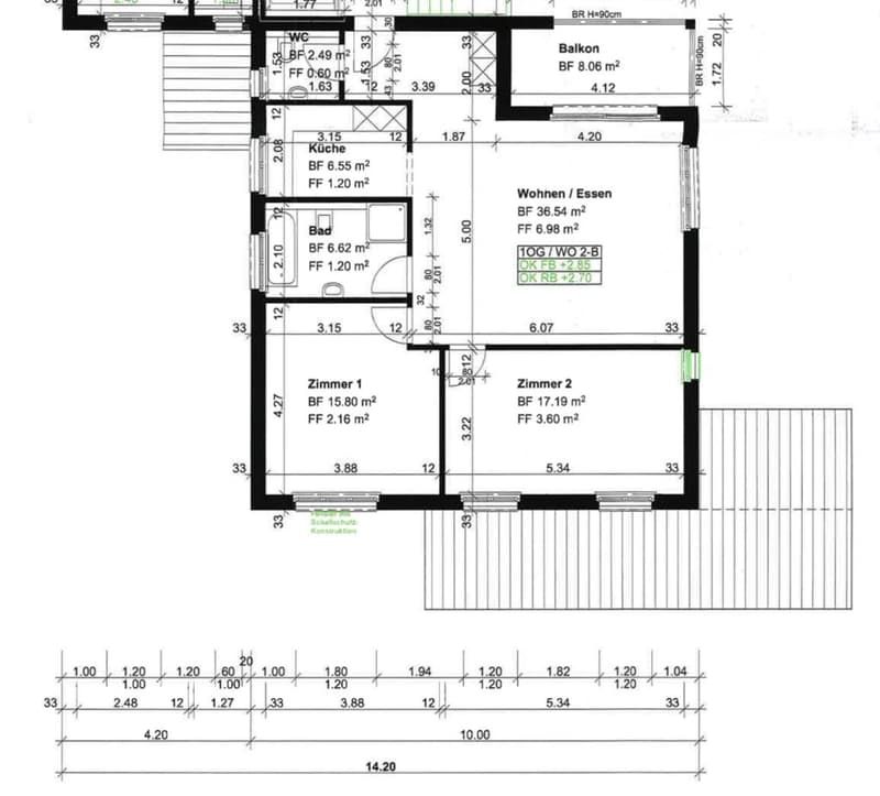 Grundrissplan