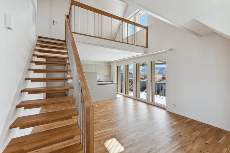 Einzigartige Maisonette Wohnung mit toller Aussicht (2)