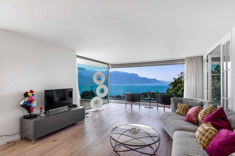 Appartement d'exception avec panorama sur les Alpes et le Léman (1)