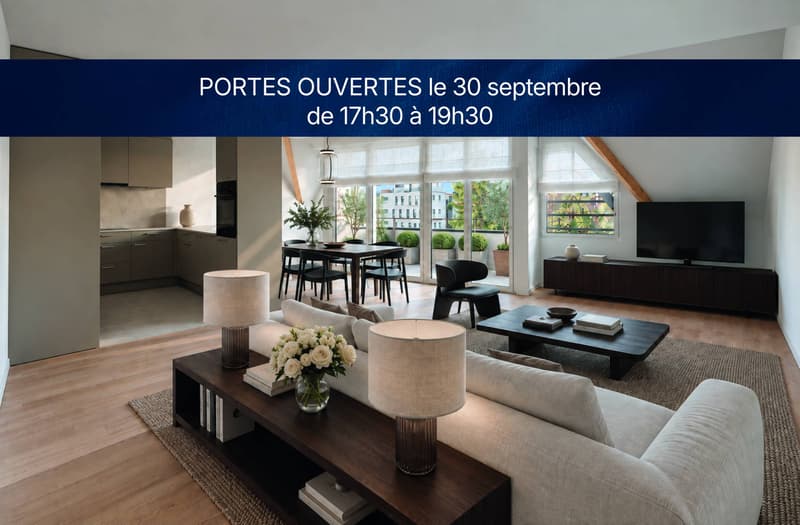 Spacieux séjour et grandes chambres pour ce 5.5 pièces en duplex (1)