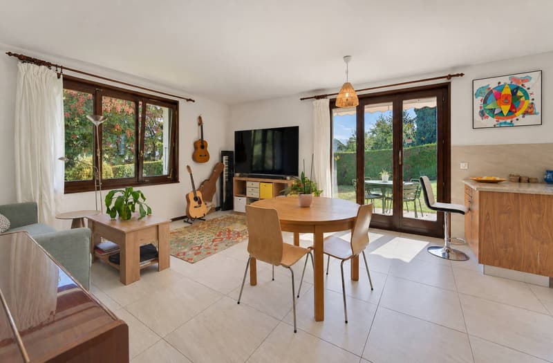 Appartement de 2.5pcs : Espace de vie