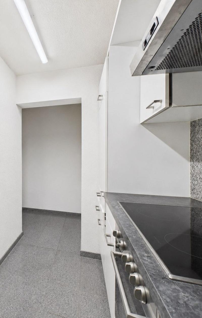 Der Gegenblick zur Wohnungstür