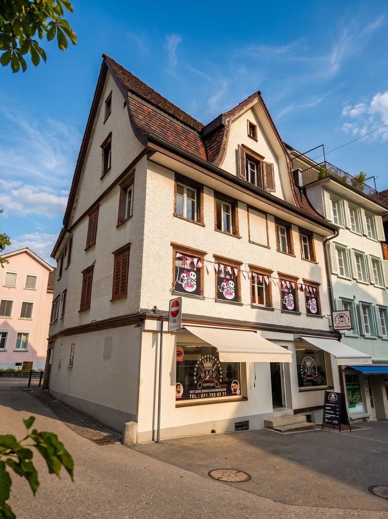 Voll vermietet, 5.47 % brutto, am Kopf der Altstadt (1)