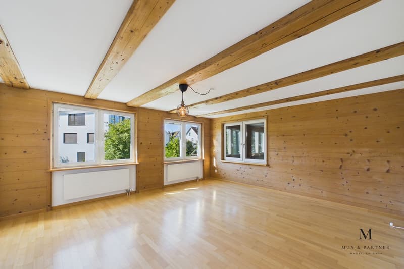 6.5 Zimmer Maisonette mit Seesicht, grosser Terasse und Garten (8)