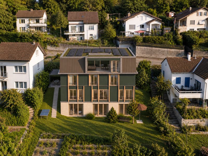 Attique 4.5 pièces, loggia 33 m² vue sur les Alpes — construction bois neuve, Biel/Bienne (2)