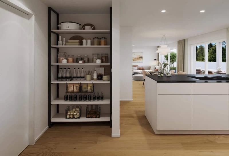 NEUBAU: 4.5-Zimmer Gartenwohnung mit Sitzplatz in Niederbipp (132 m2) (9)