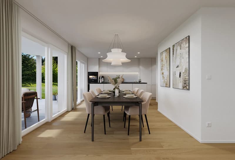 Neubau mit Weitblick: 3.5-Zimmer-Attika mit grosser Terrasse in Niederbipp (4)