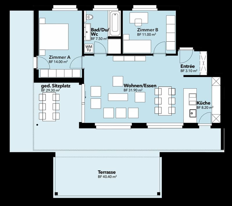 Neubau mit Weitblick: 3.5-Zimmer-Attika mit grosser Terrasse in Niederbipp (11)