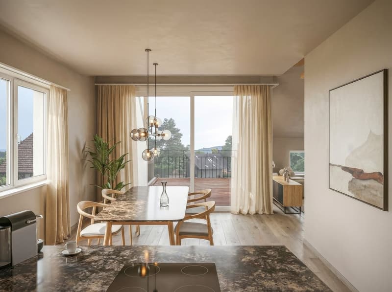 C3: Exklusive 5-Zimmer-Maisonette-Wohnung im Neubau in Scheuren (3)