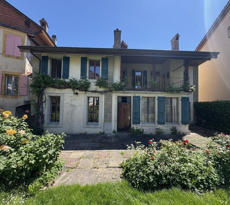 Appartement de caractère rénové – 5.5 pièces, jardin privatif et deux terrasses à Moudon (9)