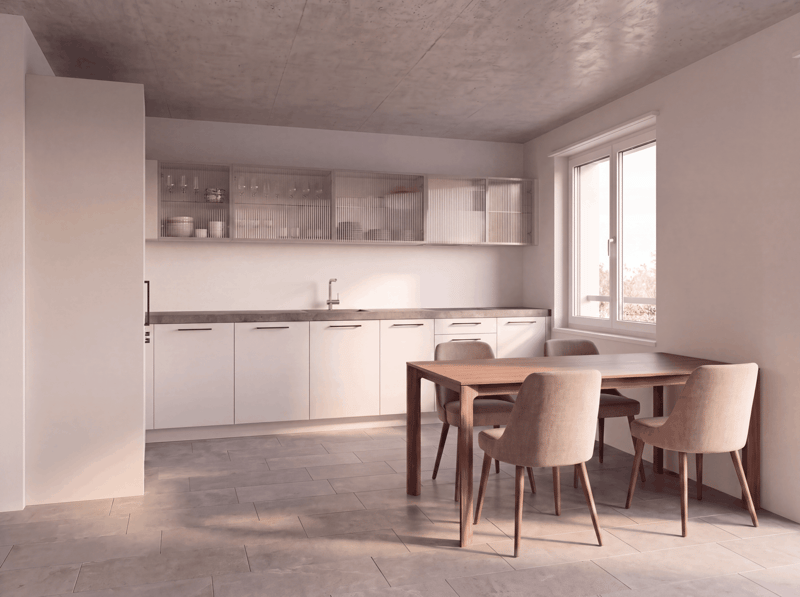 ERSTVERMIETUNG - 3.5-Zimmer-Wohnung mit 37m² grosser Laube (5)