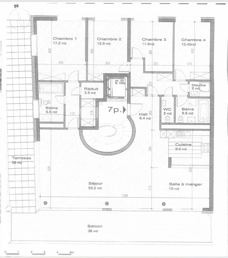 EXCLUSIVITÉ : Appartement de 6 pièces en Attique (9)
