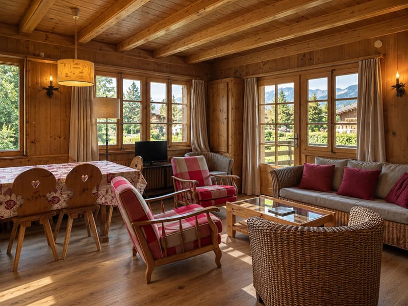Chalet à fort potentiel - 7,5 pièces - Crans-Montana (1)