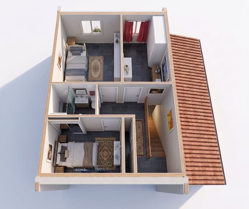 Charmantes 4.5-Zimmer-Eckhaus mit Garten, Alpensicht und Ausbaupotenzial (13)