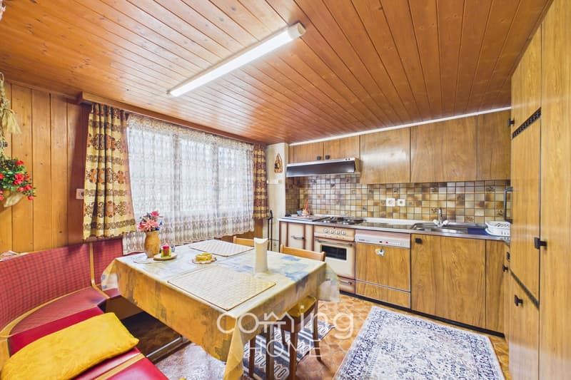 Charmante 4-Zimmerwohnung in Saas-Grund mit sonniger Bergsicht (4)