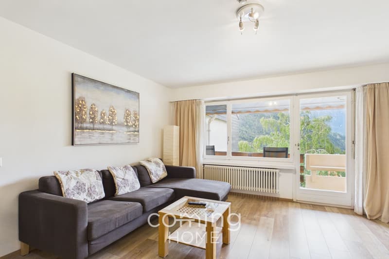 2.5-Zimmer-Duplexwohnung mit Balkon und Bergblick in Mörel kaufen (3)