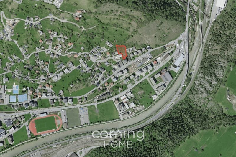 Drei sonnige Bauparzellen in Naters mit Bergsicht (8)