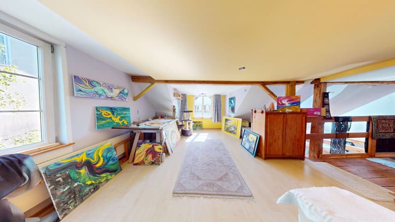 Charaktervolles Dorfhaus mit Einliegerwohnung, Saunalandschaft & Weitblick-Terrasse (13)