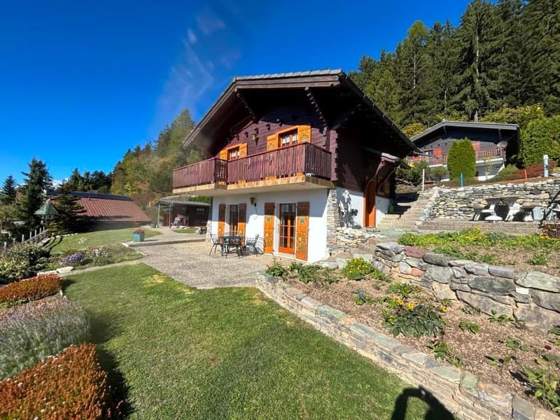 Chalet de montagne à Arbaz – 4 pièces avec vue panoramique (10)